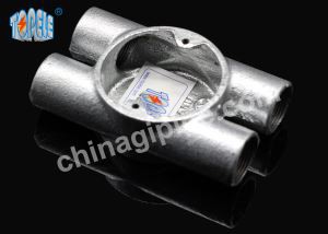 Zwillings-Durchgangs-H-Verbindungsrohr Elektro-Durchgangsform-Umschaltkasten Temperguss- oder Aluminium-GI-Leitungsarmaturen